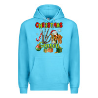 Ocean Blue christmas season Premium Hoodie - MaliasSmallBusiness