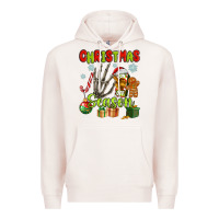 Pale Pink christmas season Premium Hoodie - MaliasSmallBusiness
