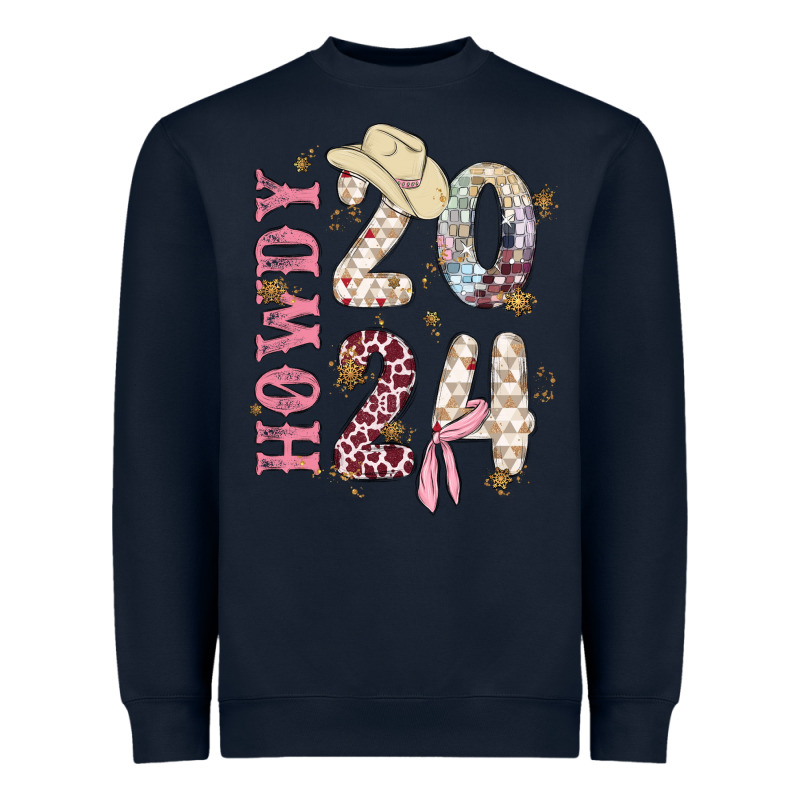 Howdy 2024 Heavyweight Sweatshirt by MaliasSmallBusiness | Teevron
