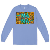 Colony Blue mama whiskey barrel skinny metal can holder Long Sleeve Tee - HRA Design Shop