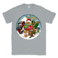 Heather Grey Joy gingerbread Classic Tee - FaDigitalArtStudio