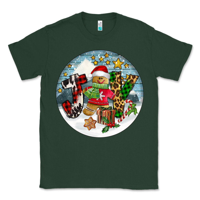 Joy Gingerbread Classic Tee by FaDigitalArtStudio | Teevron