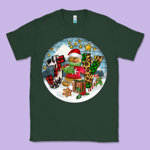 Joy Gingerbread Classic Tee Designed By Fadigitalartstudio