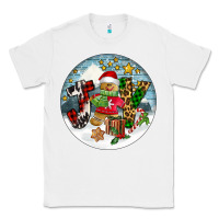 White Joy gingerbread Classic Tee - FaDigitalArtStudio