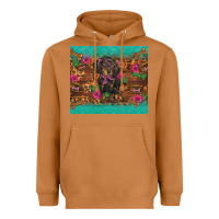 Meerkat dachshund Heavyweight Hoodie - BarkalooDesign