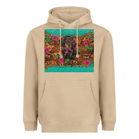 Mushroom dachshund Heavyweight Hoodie - BarkalooDesign