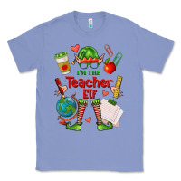 Colony Blue im the teacher elf Classic Tee - FaDigitalArtStudio
