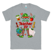 Heather Grey im the teacher elf Classic Tee - FaDigitalArtStudio