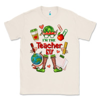 Natural im the teacher elf Classic Tee - FaDigitalArtStudio