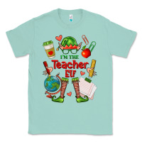 Seafoam im the teacher elf Classic Tee - FaDigitalArtStudio