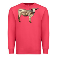 Cardinal Texas Longhorn Heifer Premium Sweatshirt - LillyAllenDesigns