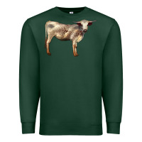 Sports Green Texas Longhorn Heifer Premium Sweatshirt - LillyAllenDesigns
