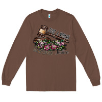 Chestnut just a woman who loves justice Long Sleeve Tee - SublimationCraftShop
