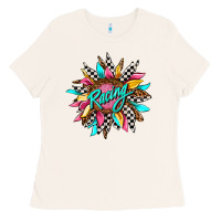 Bone racing sunflower Ladies Tee - AdoDesignShop