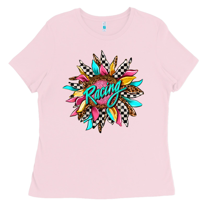 Racing Sunflower Ladies Tee by AdoDesignShop | Teevron