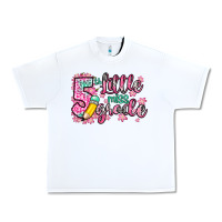 White little miss 5th grade Urban Heavy Tee - Zillion Design Studio