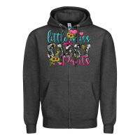Charcoal Heather little miss sassy pants Zipper Hoodie - JahusDesignShop