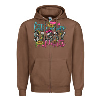 Chestnut little miss sassy pants Zipper Hoodie - JahusDesignShop