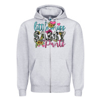 Heather Grey little miss sassy pants Zipper Hoodie - JahusDesignShop