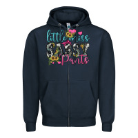 Navy little miss sassy pants Zipper Hoodie - JahusDesignShop
