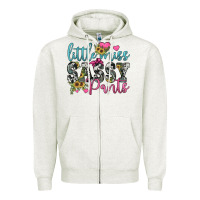 Oatmeal Heather little miss sassy pants Zipper Hoodie - JahusDesignShop