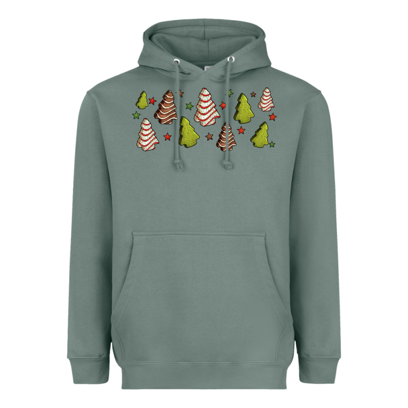 Christmas Cakes Heavyweight Hoodie by Jasminsmagicworld | Teevron