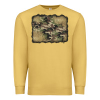 Antique Gold camouflage glitter background Premium Sweatshirt - Jasminsmagicworld