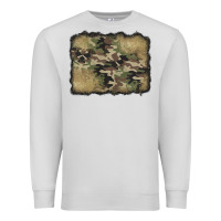 Dove Grey camouflage glitter background Premium Sweatshirt - Jasminsmagicworld