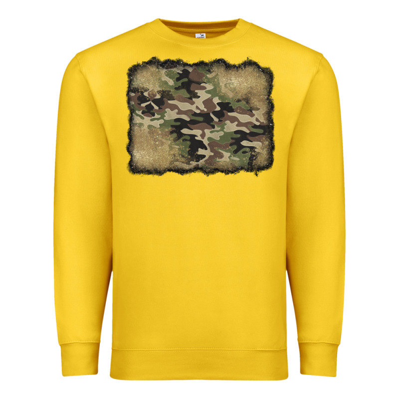 Camouflage Glitter Background Premium Sweatshirt by Jasminsmagicworld | Teevron