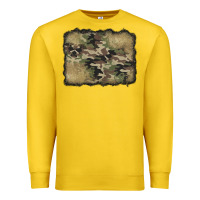 Lemon camouflage glitter background Premium Sweatshirt - Jasminsmagicworld