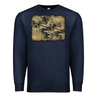 Navy camouflage glitter background Premium Sweatshirt - Jasminsmagicworld