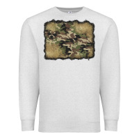 Oatmeal Heather camouflage glitter background Premium Sweatshirt - Jasminsmagicworld