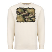 Sandshell camouflage glitter background Premium Sweatshirt - Jasminsmagicworld