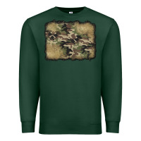 Sports Green camouflage glitter background Premium Sweatshirt - Jasminsmagicworld
