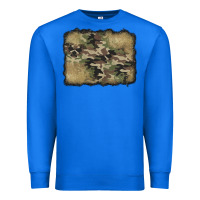 True Royal camouflage glitter background Premium Sweatshirt - Jasminsmagicworld
