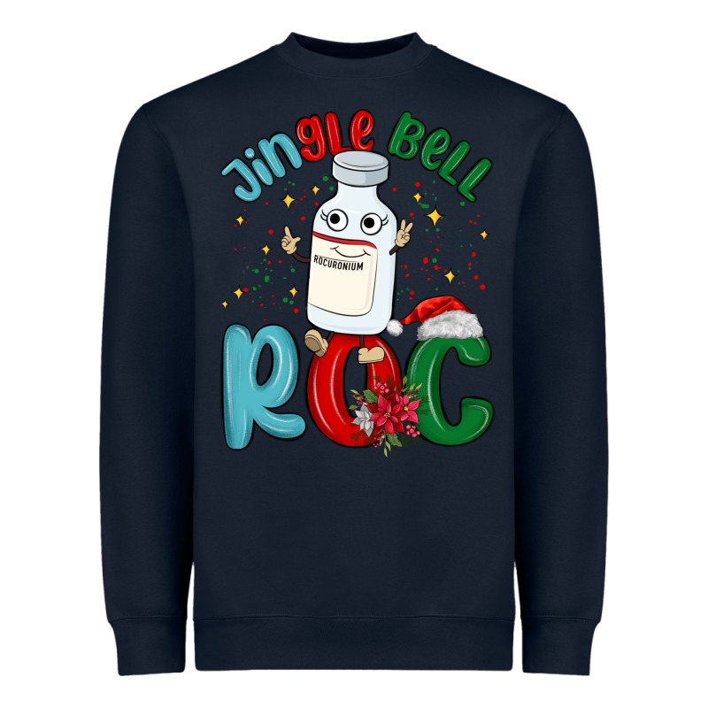 Jingle Bell Roc Heavyweight Sweatshirt by MaliasSmallBusiness | Teevron