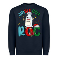 Navy jingle bell roc Heavyweight Sweatshirt - MaliasSmallBusiness