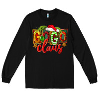 Black christmas gogo claus Long Sleeve Tee - FaDigitalArtStudio