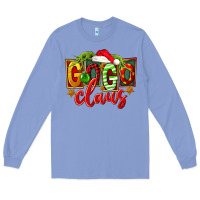 Colony Blue christmas gogo claus Long Sleeve Tee - FaDigitalArtStudio