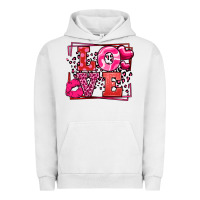 Pigment Lunar Rock Love Valentine's Day leopard frame Urban Hoodie - LillyAllenDesigns