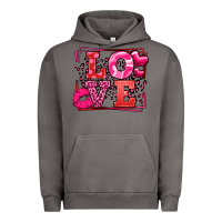 Pigment Tornado Love Valentine's Day leopard frame Urban Hoodie - LillyAllenDesigns