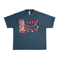 Midnight Navy little miss 4th grade Urban Heavy Tee - Zillion Design Studio