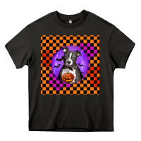 Asphalt Halloween American Pitbull Terrier Heavy Core Tee - LillyAllenDesigns