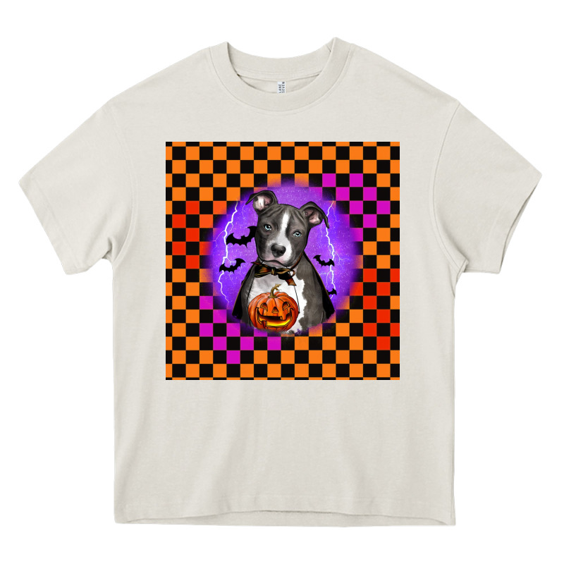 Halloween American Pitbull Terrier Heavy Core Tee by LillyAllenDesigns | Teevron