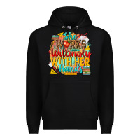 Black she works willingly with her hands teacher Premium Hoodie - NancyCooperArtShop
