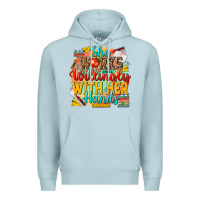 Blue Mist she works willingly with her hands teacher Premium Hoodie - NancyCooperArtShop