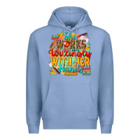 Colony Blue she works willingly with her hands teacher Premium Hoodie - NancyCooperArtShop
