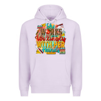 Lilac she works willingly with her hands teacher Premium Hoodie - NancyCooperArtShop