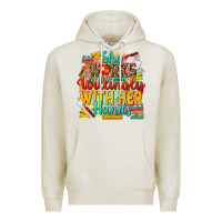 Oatmeal Heather she works willingly with her hands teacher Premium Hoodie - NancyCooperArtShop