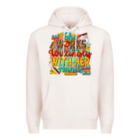 Pale Pink she works willingly with her hands teacher Premium Hoodie - NancyCooperArtShop